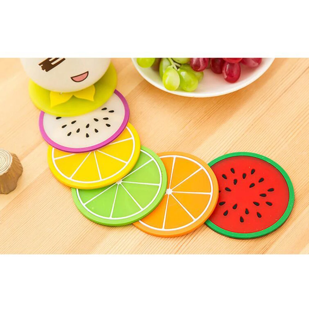 5 Pcs Fruit Coasters Home Decor Cup Mat Housewarming Gift Ideas Silicone Shaped Kitchen Heat Resistant
5 Pcs Fruit Coasters Home Decor Cup Mat Housewarming Gift Ideas Silicone Shaped Kitchen Heat Resistant
