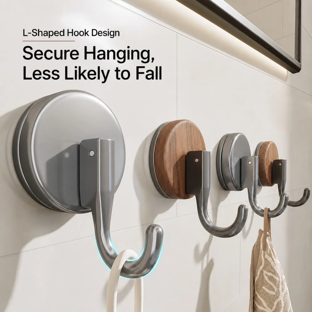 Strong Suction Cup Wall Hooks Waterproof Reusable Adhesive-Free Bathroom Kitchen Hanger for Towels Utensils Shower Sponge
Strong Suction Cup Wall Hooks Waterproof Reusable Adhesive-Free Bathroom Kitchen Hanger for Towels Utensils Shower Sponge