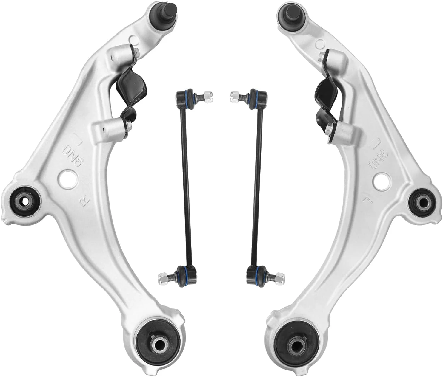 TOPICKSAP 4pcs Front Lower Control Arm and Sway Bar Link Kit for Nissan Maxima 2009-2014 FWD (OE 545009N00A 545019N00A)
TOPICKSAP 4pcs Front Lower Control Arm and Sway Bar Link Kit for Nissan Maxima 2009-2014 FWD (OE 545009N00A 545019N00A)