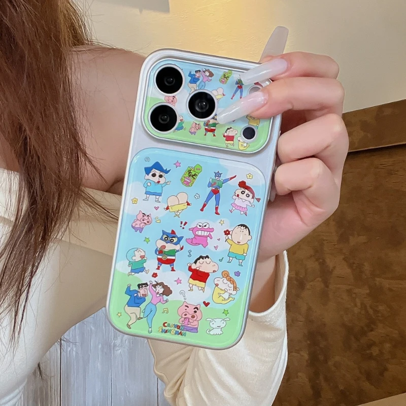 Cute Cartoon Japan Anime Crayon Shin-chan Phone Case For iPhone 17 16 15 Pro Max Cases Shockproof Hard Cover
Cute Cartoon Japan Anime Crayon Shin-chan Phone Case For iPhone 17 16 15 Pro Max Cases Shockproof Hard Cover