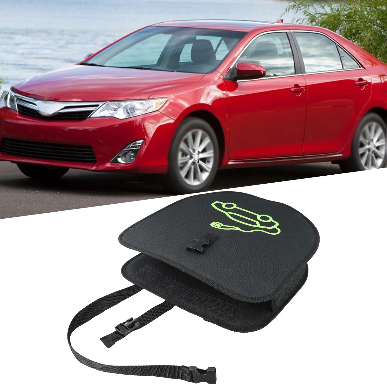 Organizing Cables Black EV Charging Cable Organizer Back Seat Organizer For EV Cables Flexible Fastening Design
Organizing Cables Black EV Charging Cable Organizer Back Seat Organizer For EV Cables Flexible Fastening Design