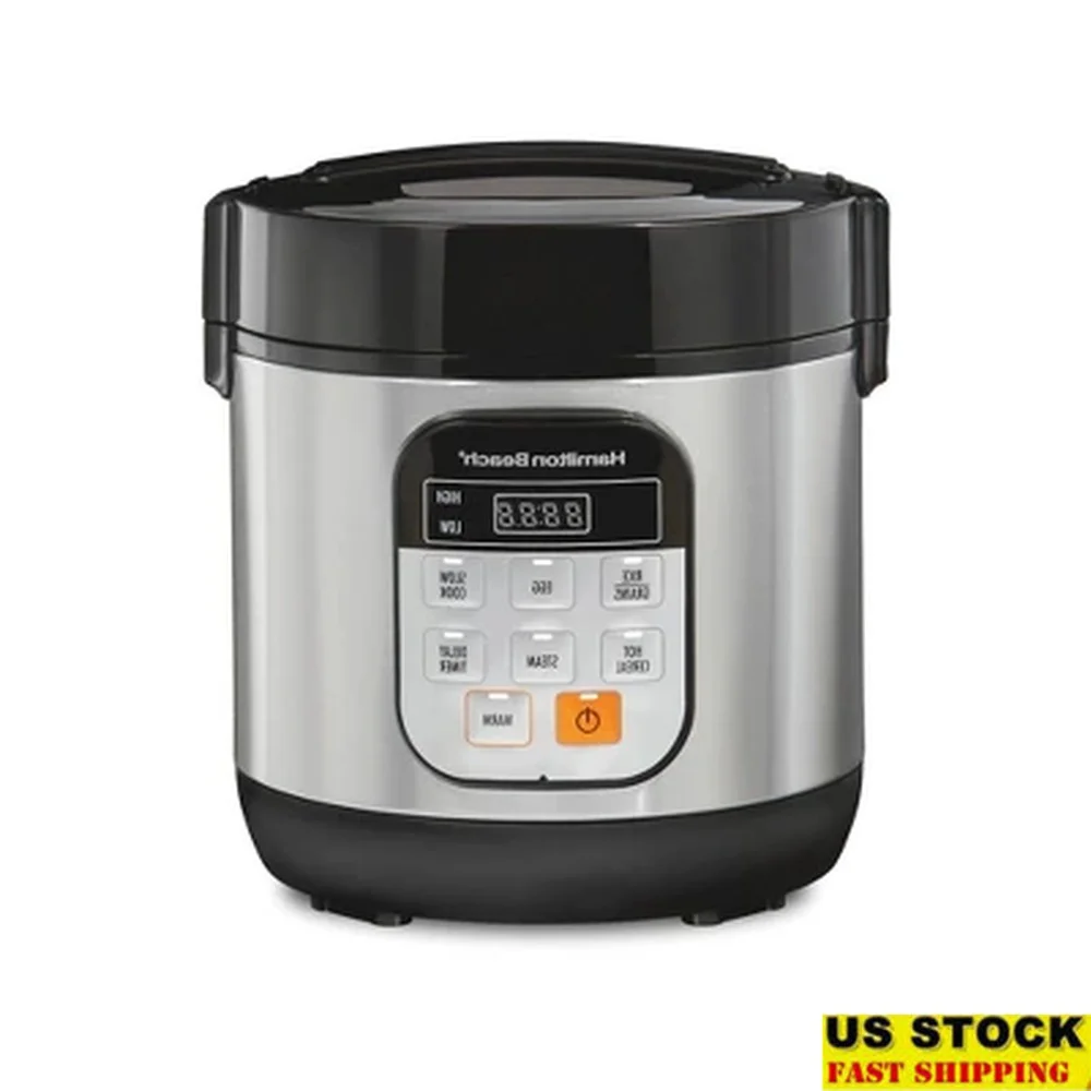 1.5qt Digital Multi Cooker Rice Steamer Egg Cooker Slow Cooker Nonstick Easy Clean Dishwasher Safe Accessories Included
1.5qt Digital Multi Cooker Rice Steamer Egg Cooker Slow Cooker Nonstick Easy Clean Dishwasher Safe Accessories Included