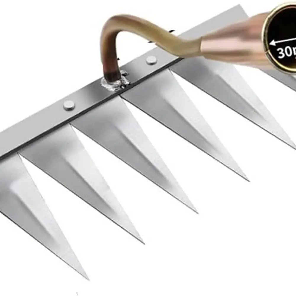 5-Tooth Garden Weeding Hoe and 6-Tooth Rake - Premium Agricultural Tools for Efficient Weed Removal
5-Tooth Garden Weeding Hoe and 6-Tooth Rake - Premium Agricultural Tools for Efficient Weed Removal