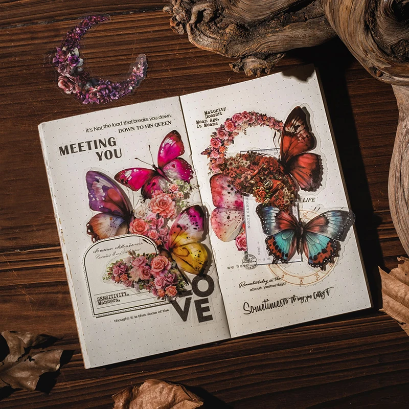 120/240pcs Star Moon Butterfly Series Creative Retro Handbook Decor PET Stickers DIY Scrapbooking Material Stationery Stickers
120/240pcs Star Moon Butterfly Series Creative Retro Handbook Decor PET Stickers DIY Scrapbooking Material Stationery Stickers