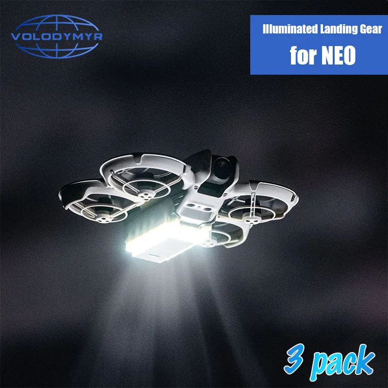 VOLODYMYR для DJI NEO Drone, шасси, ночник, светящийся штатив, конструкция с защелкой, встроенная аккумуляторная лампа для DJI Neo
VOLODYMYR для DJI NEO Drone, шасси, ночник, светящийся штатив, конструкция с защелкой, встроенная аккумуляторная лампа для DJI Neo