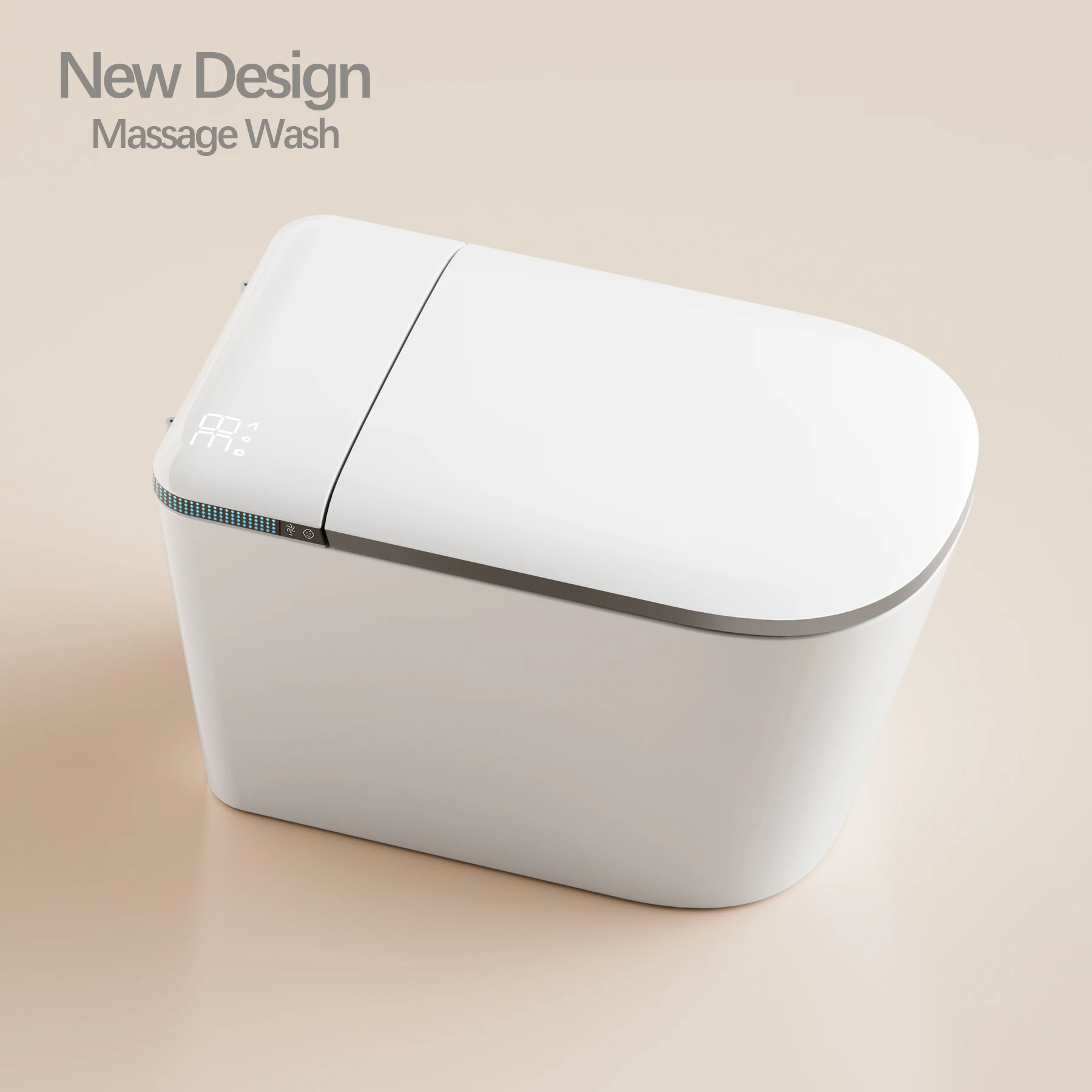 Factory Price Bathroom Sanitary Ware Ceramic Intelligent Bidet Toilet Automatic Operation Smart Toilet
Factory Price Bathroom Sanitary Ware Ceramic Intelligent Bidet Toilet Automatic Operation Smart Toilet