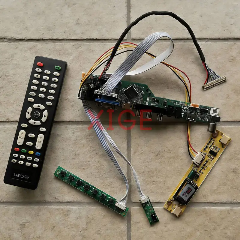 For TX41D97VC1GAA TX41D97VC1HAA LCD Screen Drive Controller Board Kit DIY 2-CCFL 30 Pin LVDS 1400*1050 1400x1050 USB+AV+VGA+HDMI
For TX41D97VC1GAA TX41D97VC1HAA LCD Screen Drive Controller Board Kit DIY 2-CCFL 30 Pin LVDS 1400*1050 1400x1050 USB+AV+VGA+HDMI