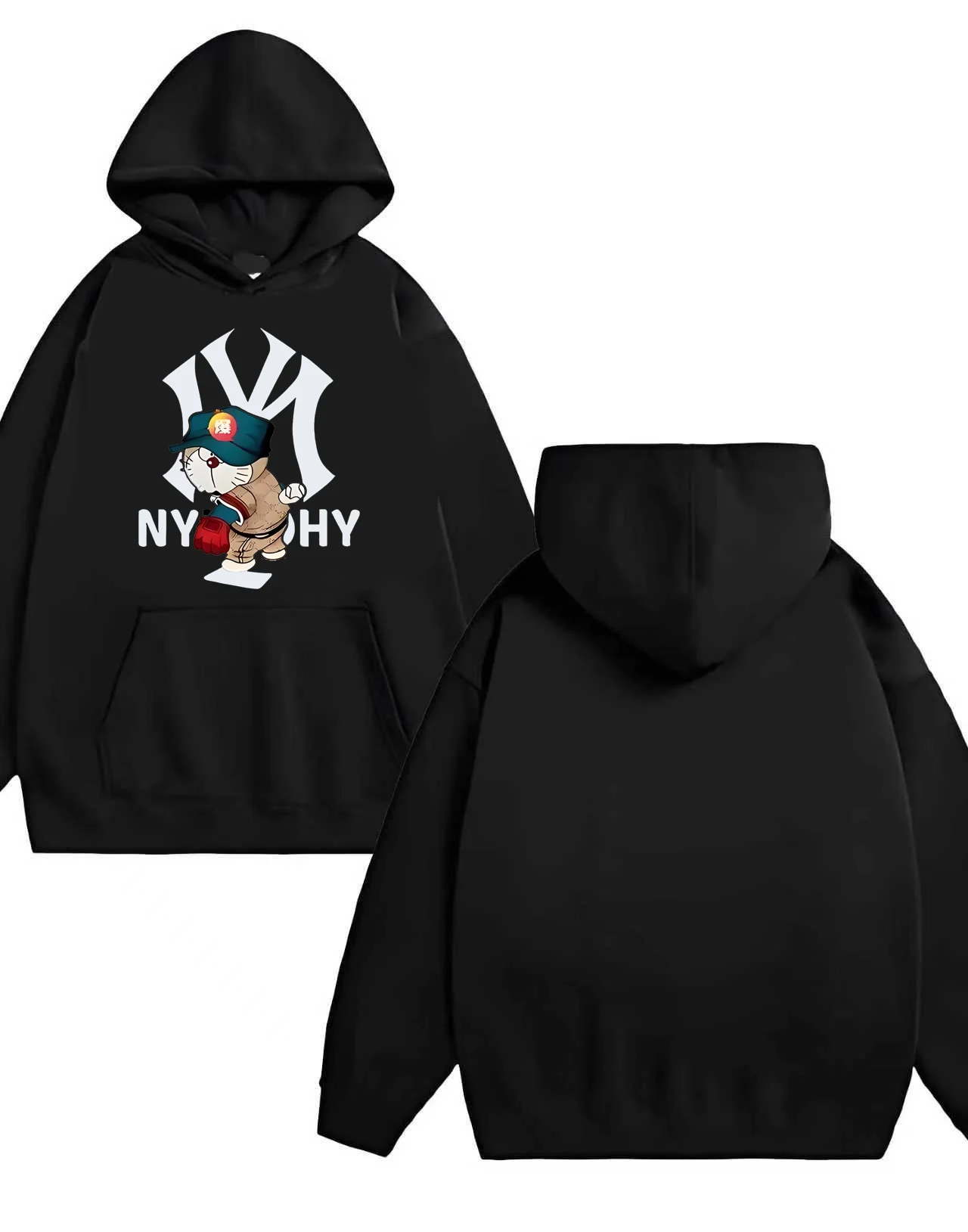 2025 New cartoon character printed hoodie for men and women casual loose pullover 330G heavy-duty hooded sweatshirt
2025 New cartoon character printed hoodie for men and women casual loose pullover 330G heavy-duty hooded sweatshirt