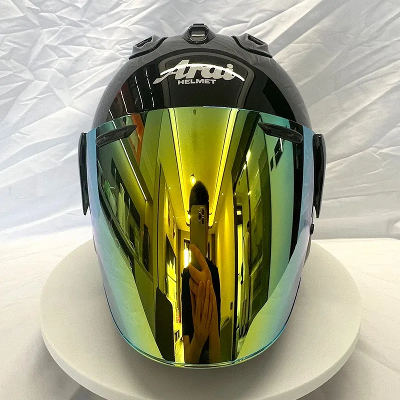 VZ-RAM ABS Classic 3/4 Open Face Helmet,For Vintage Motorcycle and Cruise Motorcycle Protection Helmets,Bright black,Capacete
VZ-RAM ABS Classic 3/4 Open Face Helmet,For Vintage Motorcycle and Cruise Motorcycle Protection Helmets,Bright black,Capacete