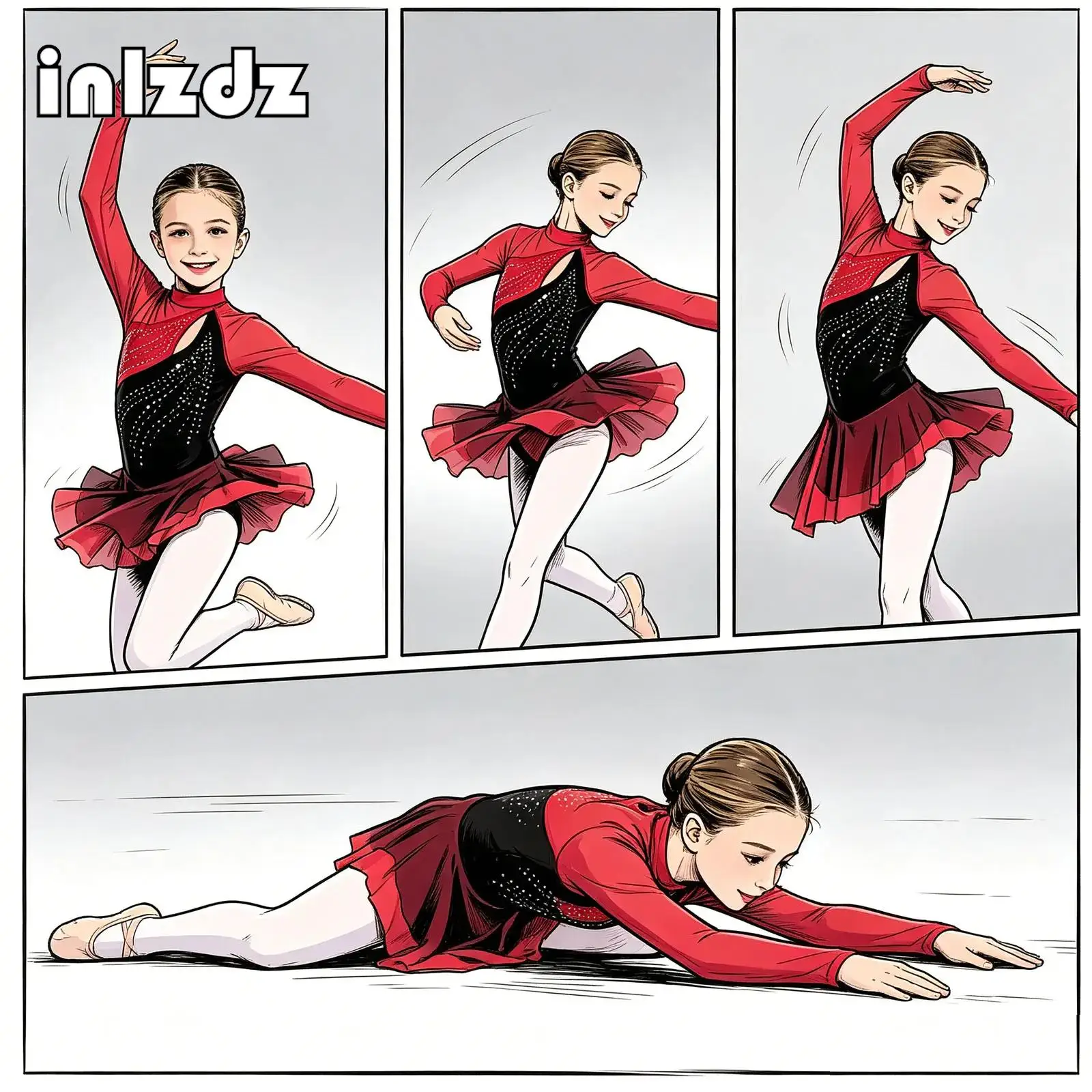 Kids Girls Gymnastics Jersey Figure Skating Ballet Lyrical Dance Performance Costume Rhinestone Contemporary Dance Leotard Dress
Kids Girls Gymnastics Jersey Figure Skating Ballet Lyrical Dance Performance Costume Rhinestone Contemporary Dance Leotard Dress