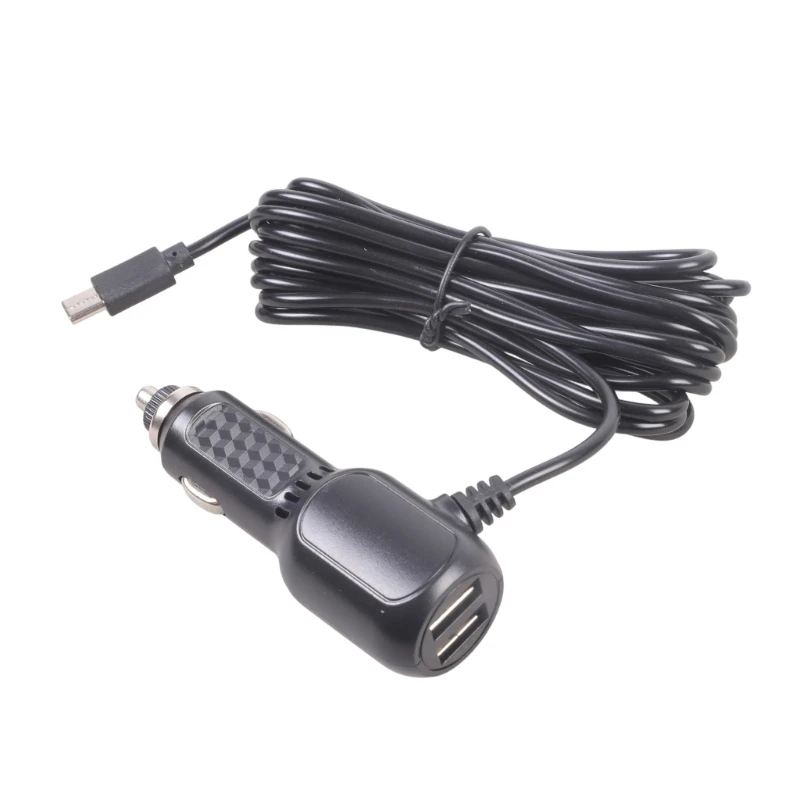 C90C Car Chargers Double USB Port 12V 36V Input 343cm Type C Cable Camera Power Supply
C90C Car Chargers Double USB Port 12V 36V Input 343cm Type C Cable Camera Power Supply