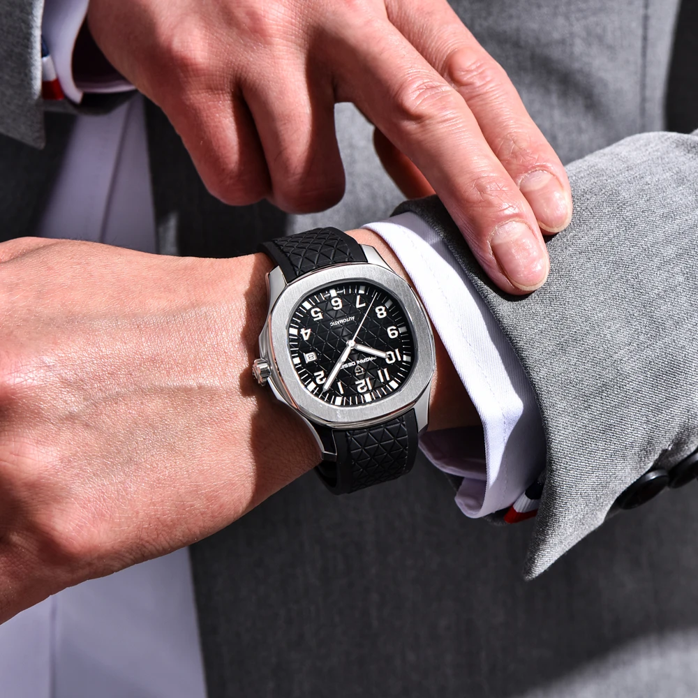 PAGANI DESIGN 2026 New Men's Watches Travel Time DD41 Black Automatic Watches For Men AR Sapphire Crystal Mechanical Wrist Watch
PAGANI DESIGN 2026 New Men's Watches Travel Time DD41 Black Automatic Watches For Men AR Sapphire Crystal Mechanical Wrist Watch