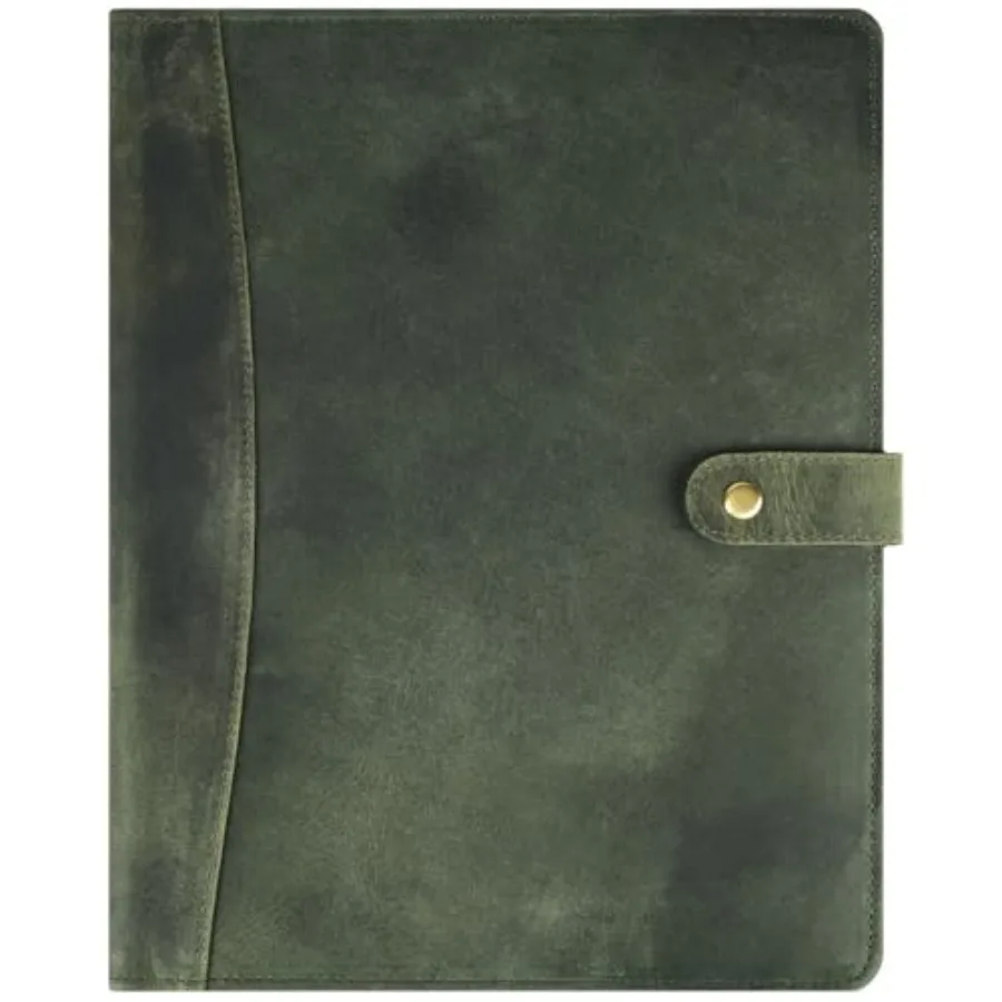 Leather Portfolio Organizer - Professional Business Padfolio for Men and Women - Stylish Document Card Holder Resume Folder Fol
Leather Portfolio Organizer - Professional Business Padfolio for Men and Women - Stylish Document Card Holder Resume Folder Fol
