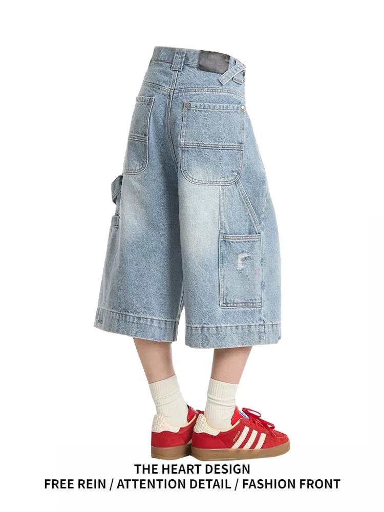 Синие винтажные джинсовые брюки с завышенной талией, женские летние свободные повседневные джинсовые брюки с высокой талией длиной до семи футов для молодых взрослых
Синие винтажные джинсовые брюки с завышенной талией, женские летние свободные повседневные джинсовые брюки с высокой талией длиной до семи футов для молодых взрослых