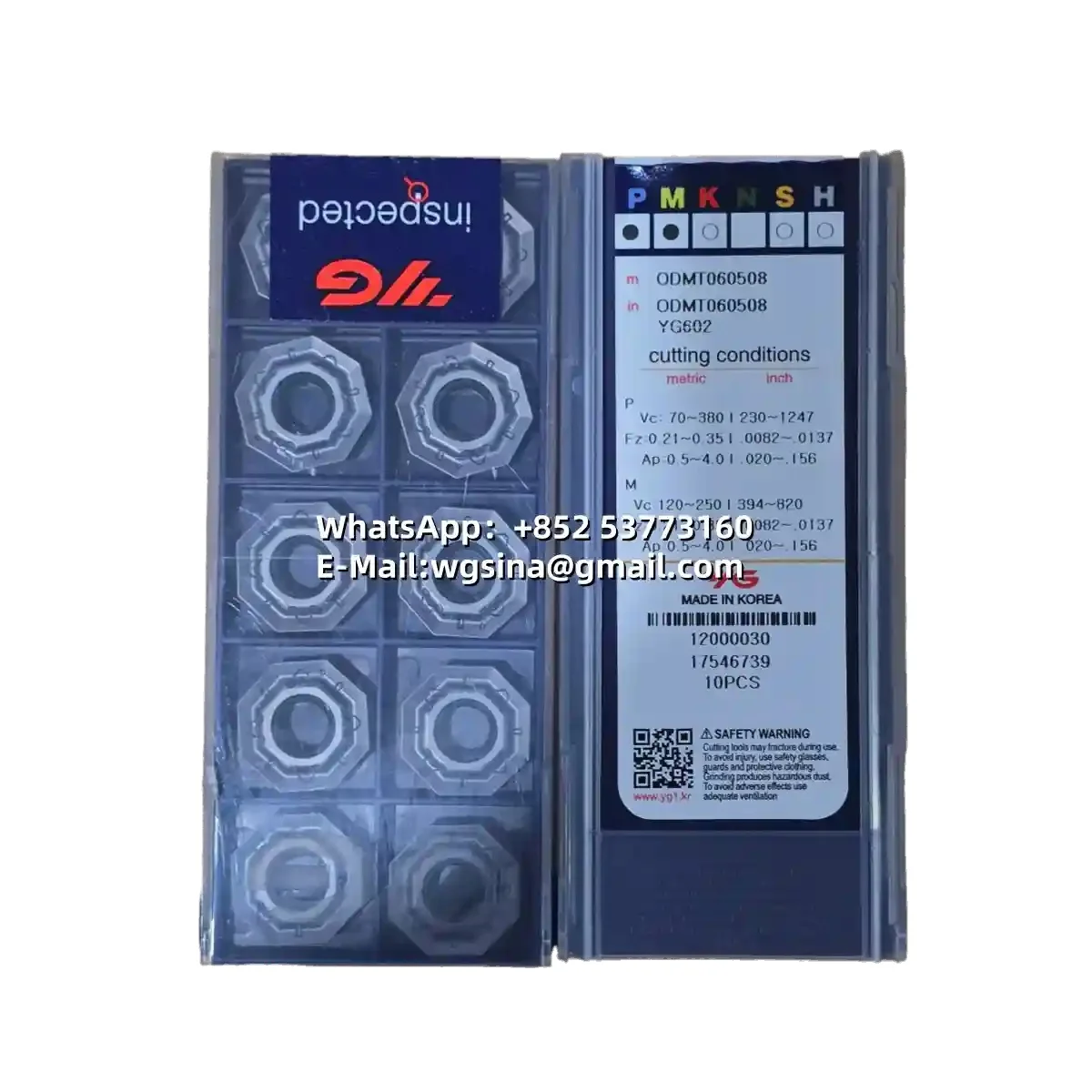 100% Original ODMT ODMW 060508 OFER070405 OFMT05T308 ONMU080608 YG602 Milling Insert
100% Original ODMT ODMW 060508 OFER070405 OFMT05T308 ONMU080608 YG602 Milling Insert