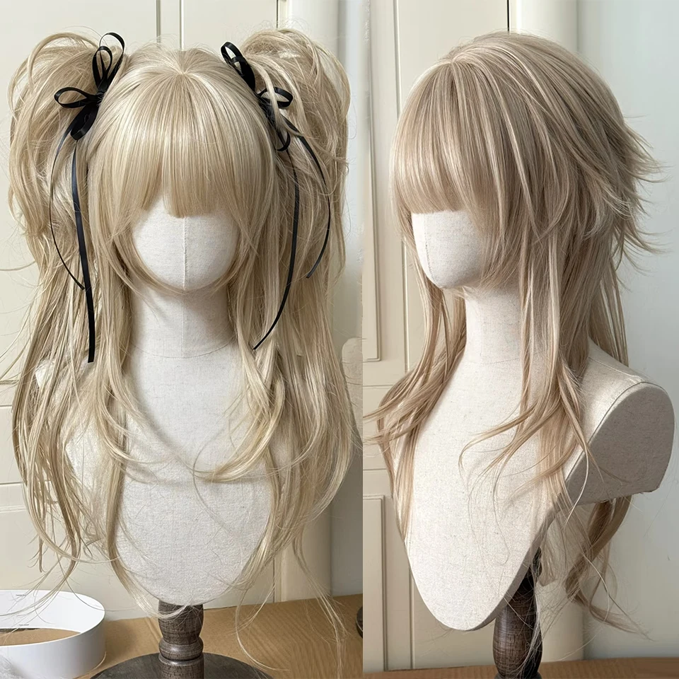 Synthetic Short Lolita Cosplay Christmas Halloween Bob Brown Blonde Wig With Long Curly Ponytail Natural Fake Hair for Women
Synthetic Short Lolita Cosplay Christmas Halloween Bob Brown Blonde Wig With Long Curly Ponytail Natural Fake Hair for Women