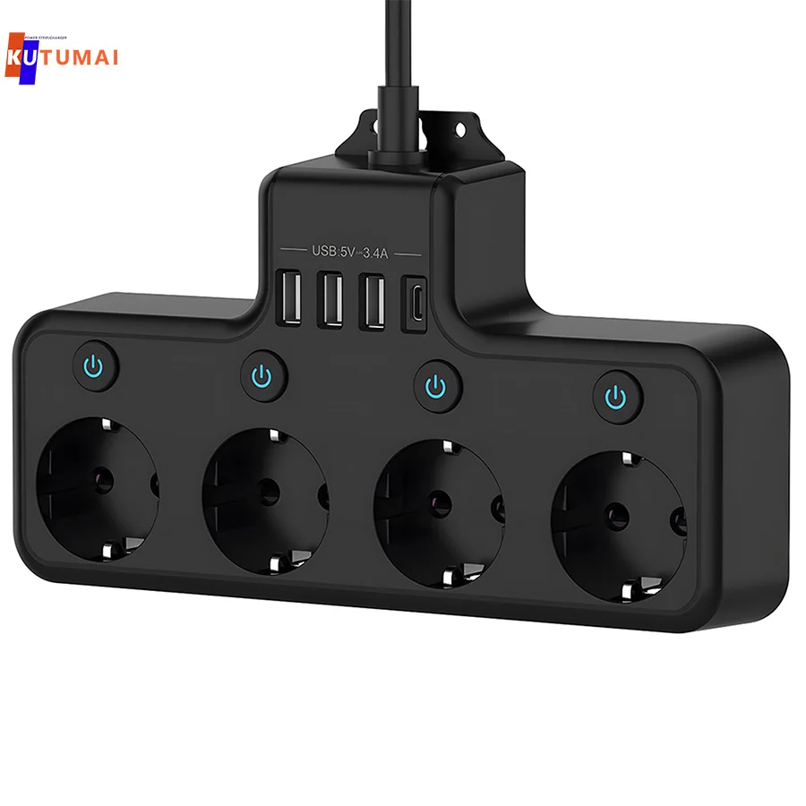 Power Strip Multiple Electric Sockets Network Filter 4 Outlets 4USB Ports Charging EU 4000W 16A Adapter Surge Protector For Home
Power Strip Multiple Electric Sockets Network Filter 4 Outlets 4USB Ports Charging EU 4000W 16A Adapter Surge Protector For Home