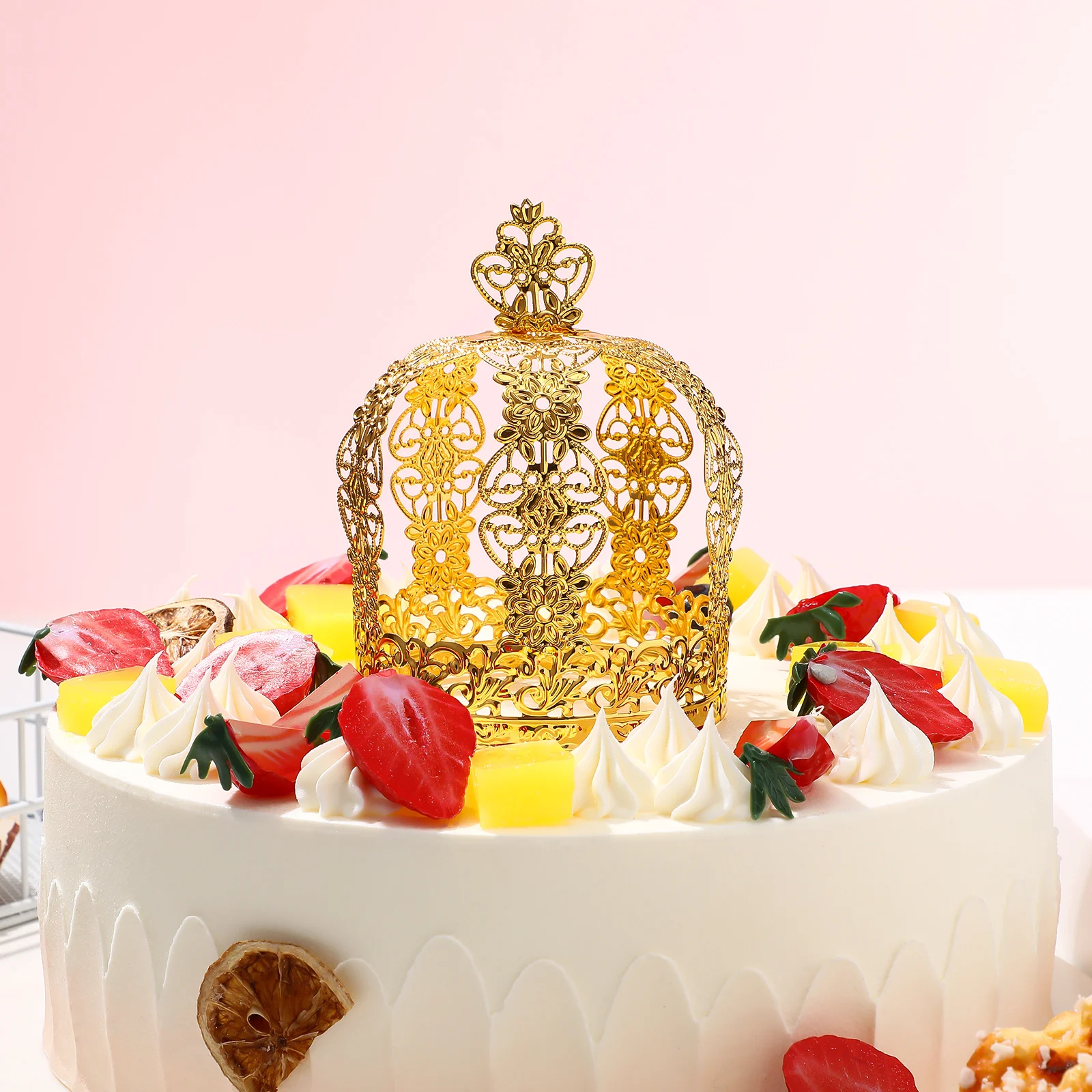 1pc Exquisite Crown Cake Toppers Birthday Decorations Cake Toppers Beautiful Dessert Crowns for Celebrations Parties
1pc Exquisite Crown Cake Toppers Birthday Decorations Cake Toppers Beautiful Dessert Crowns for Celebrations Parties
