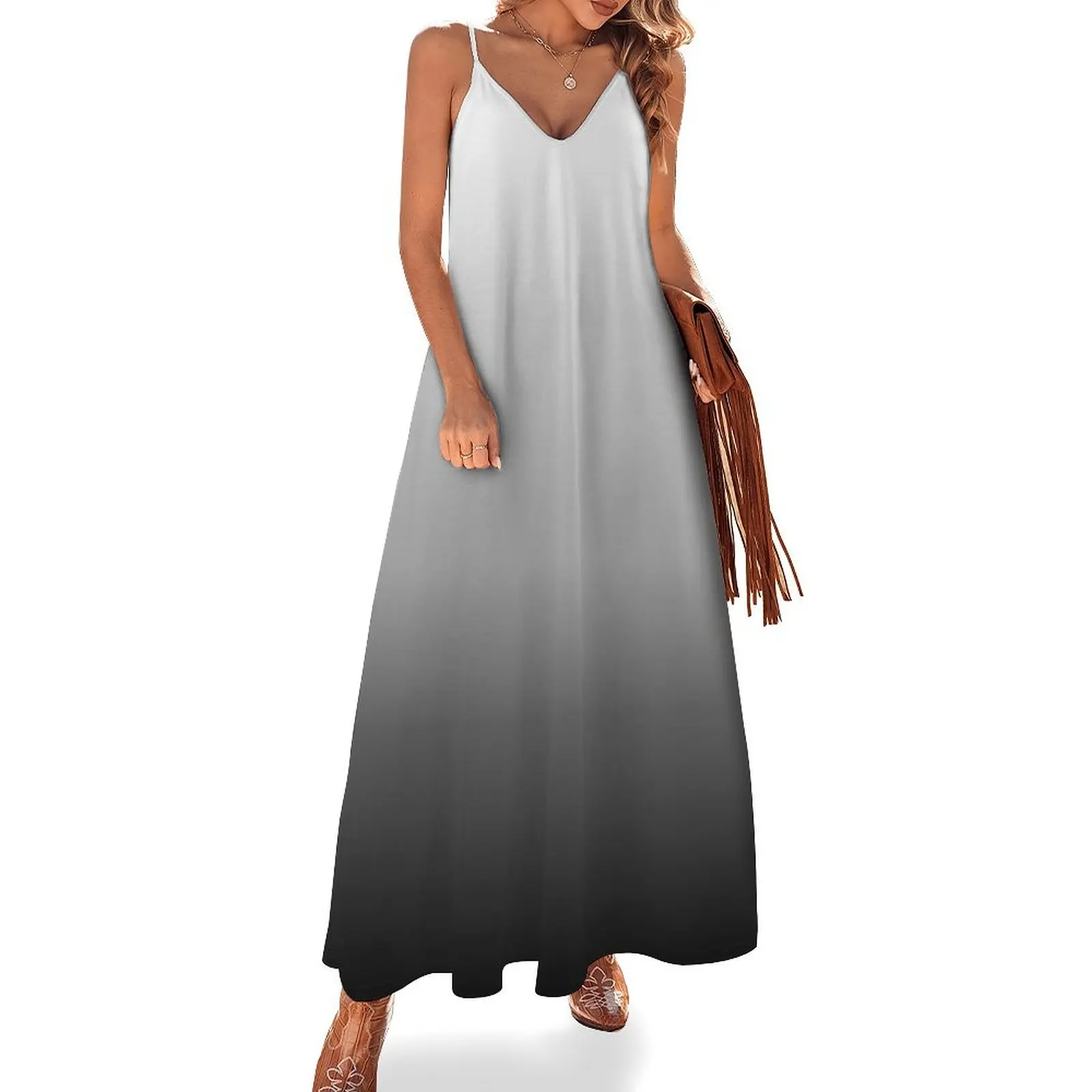 Black, Gray, & White Ombre Sleeveless Long Dress wedding guest dress 2025 elegant dresses for women Dress
Black, Gray, & White Ombre Sleeveless Long Dress wedding guest dress 2025 elegant dresses for women Dress