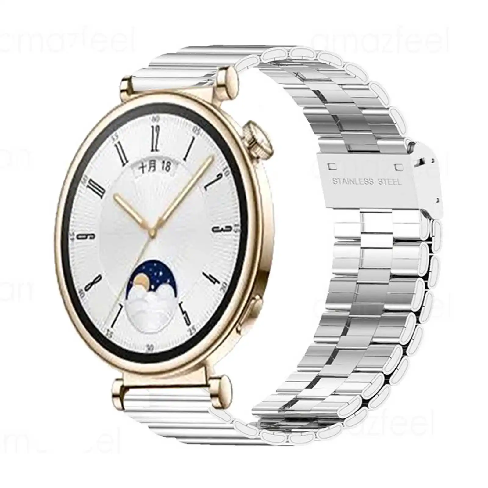 Металлический браслет из нержавеющей стали для Huawei Watch GT4 41 мм, браслет для Mibro T1/GS For Garmin Benz 3S/2S /Vivoactive 4S 2S, 18 мм
Металлический браслет из нержавеющей стали для Huawei Watch GT4 41 мм, браслет для Mibro T1/GS For Garmin Benz 3S/2S /Vivoactive 4S 2S, 18 мм