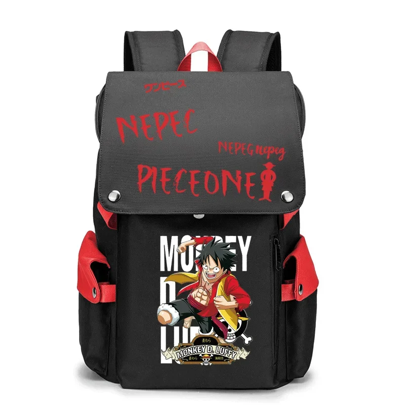 One Piece Luffy Peripheral Backpack Men's Large-capacity Student High Shoulders Outdoor Bag Beautiful Fashion Accessories
One Piece Luffy Peripheral Backpack Men's Large-capacity Student High Shoulders Outdoor Bag Beautiful Fashion Accessories
