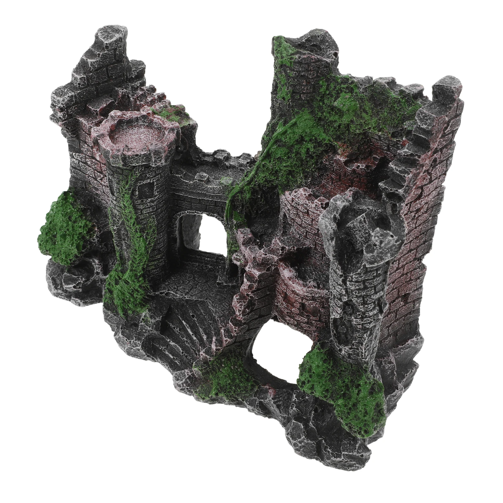 Fish Tank Castle Decoration Cave Betta Hiding House Aquarium Building Toys Centerpiece Realistic Rock Structure
Fish Tank Castle Decoration Cave Betta Hiding House Aquarium Building Toys Centerpiece Realistic Rock Structure