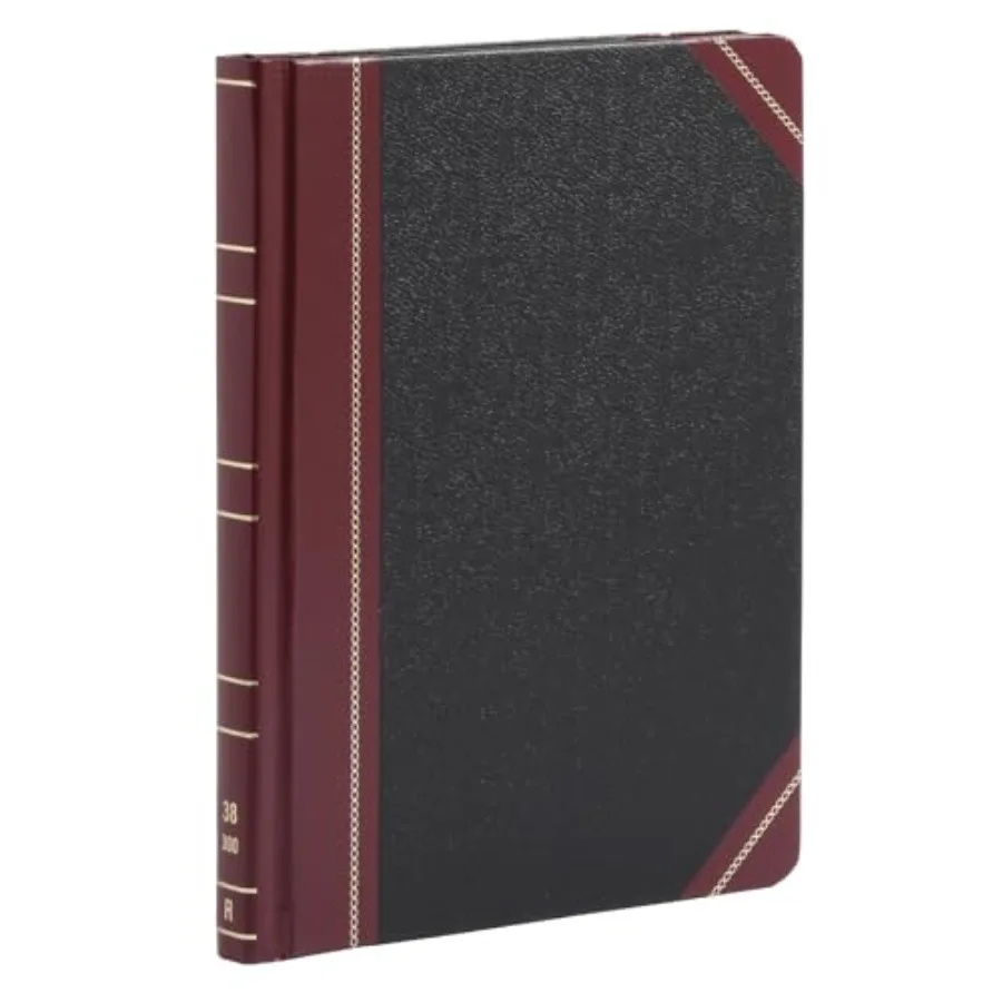 38300R Record Book Ruled 300 Pages 9-5/8-Inch x7-5/8-Inch Black/Red
38300R Record Book Ruled 300 Pages 9-5/8-Inch x7-5/8-Inch Black/Red