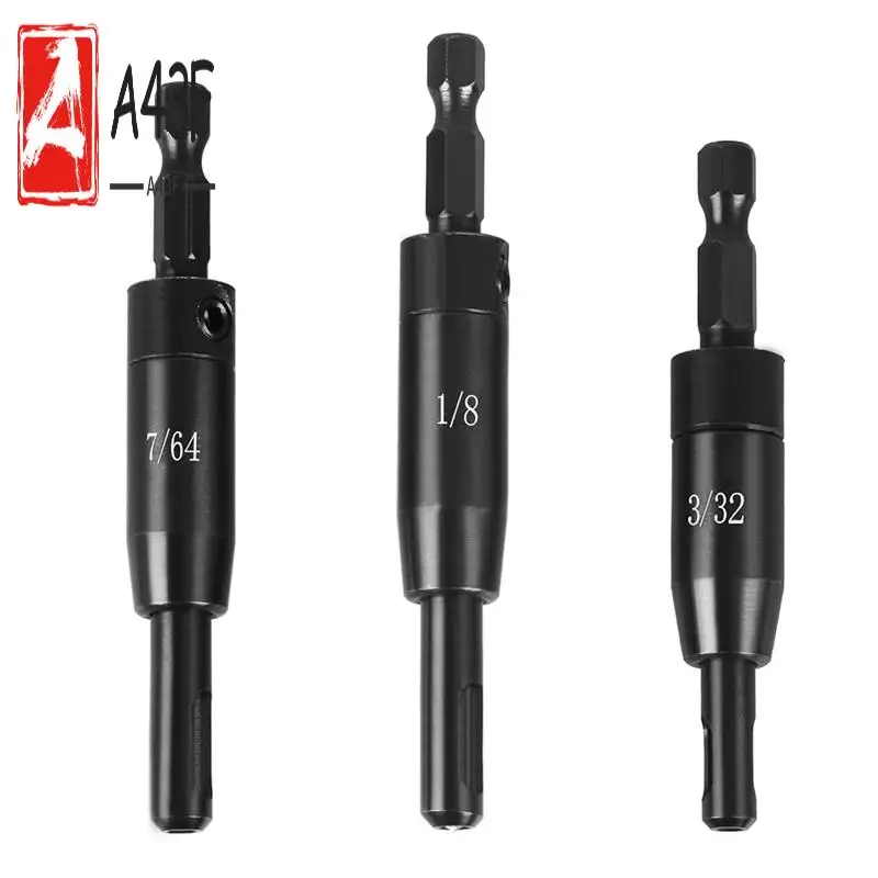 Самоцентрирующееся сверло A43F, 3/32 дюйма, 7/64 дюйма, 1/8 дюйма с держателем бит, сверло по центру
Самоцентрирующееся сверло A43F, 3/32 дюйма, 7/64 дюйма, 1/8 дюйма с держателем бит, сверло по центру