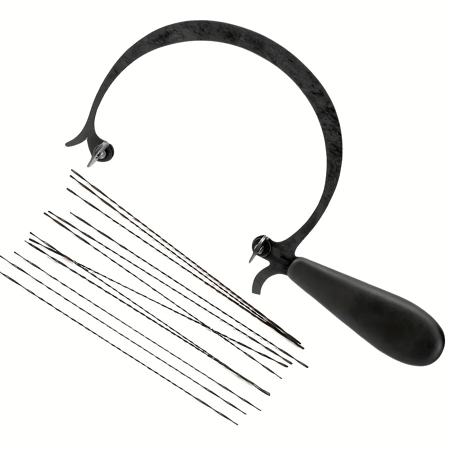 Manual Jewelry Saw Frame with 12pcs Curved Blade - Metal Craft Tool for Precision Cutting Jewelers, Woodworking & Metalworking
Manual Jewelry Saw Frame with 12pcs Curved Blade - Metal Craft Tool for Precision Cutting Jewelers, Woodworking & Metalworking