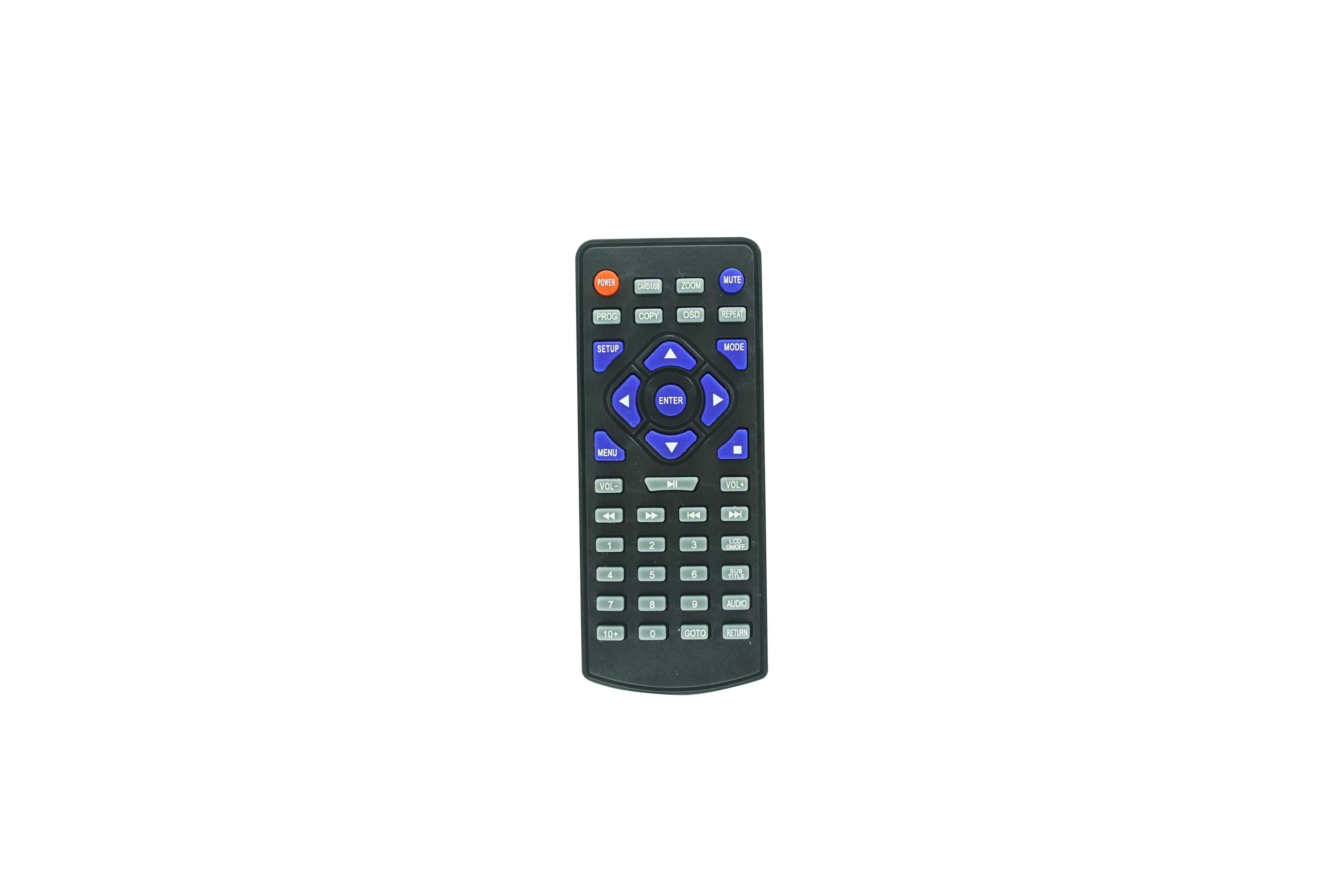 Совместимый пульт дистанционного управления для портативного DVD-плеера Yoton YD155 YD155M
Совместимый пульт дистанционного управления для портативного DVD-плеера Yoton YD155 YD155M