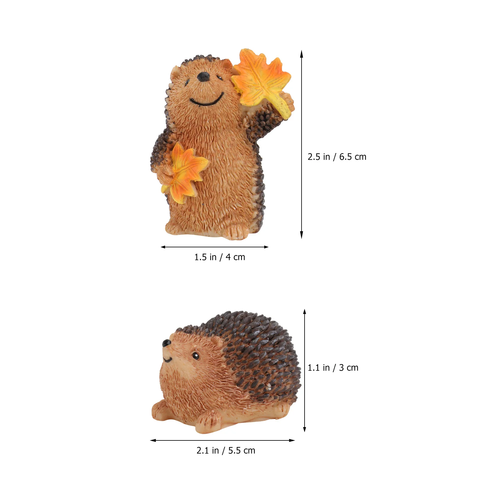 2Pairs Hedgehog Adornments Premium Material Garden Ornament Exquisite Hedgehog Design Landscape Crafts Garden Decoration
2Pairs Hedgehog Adornments Premium Material Garden Ornament Exquisite Hedgehog Design Landscape Crafts Garden Decoration
