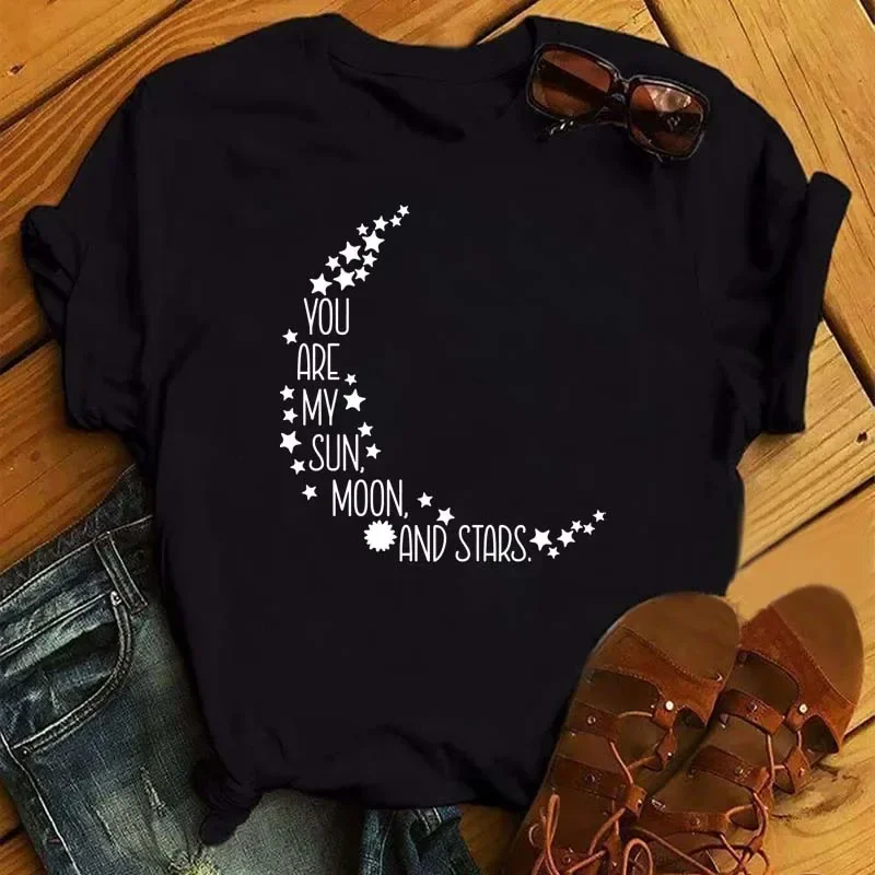 Funny Short Sleeves T Shirt Fashion Lady Girls Gifts Shirts New Moon Butterfly Printed Women Tshirt Women Clothes
Funny Short Sleeves T Shirt Fashion Lady Girls Gifts Shirts New Moon Butterfly Printed Women Tshirt Women Clothes