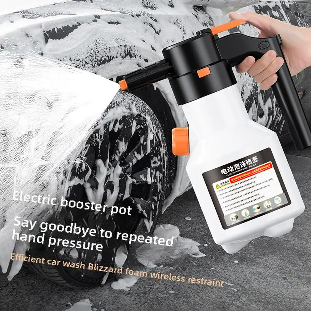 Электрический распылитель пены с USB C, электрический распылитель пены под давлением для мойки автомобилей, распылитель пены для сада W4V4
Электрический распылитель пены с USB C, электрический распылитель пены под давлением для мойки автомобилей, распылитель пены для сада W4V4