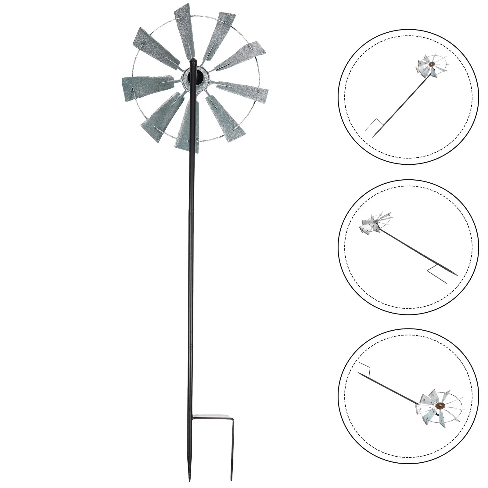 Вращающийся металлический декоративный ветрячок для сада, двора, ландшафта, уличного декора, украшение для газона
Вращающийся металлический декоративный ветрячок для сада, двора, ландшафта, уличного декора, украшение для газона