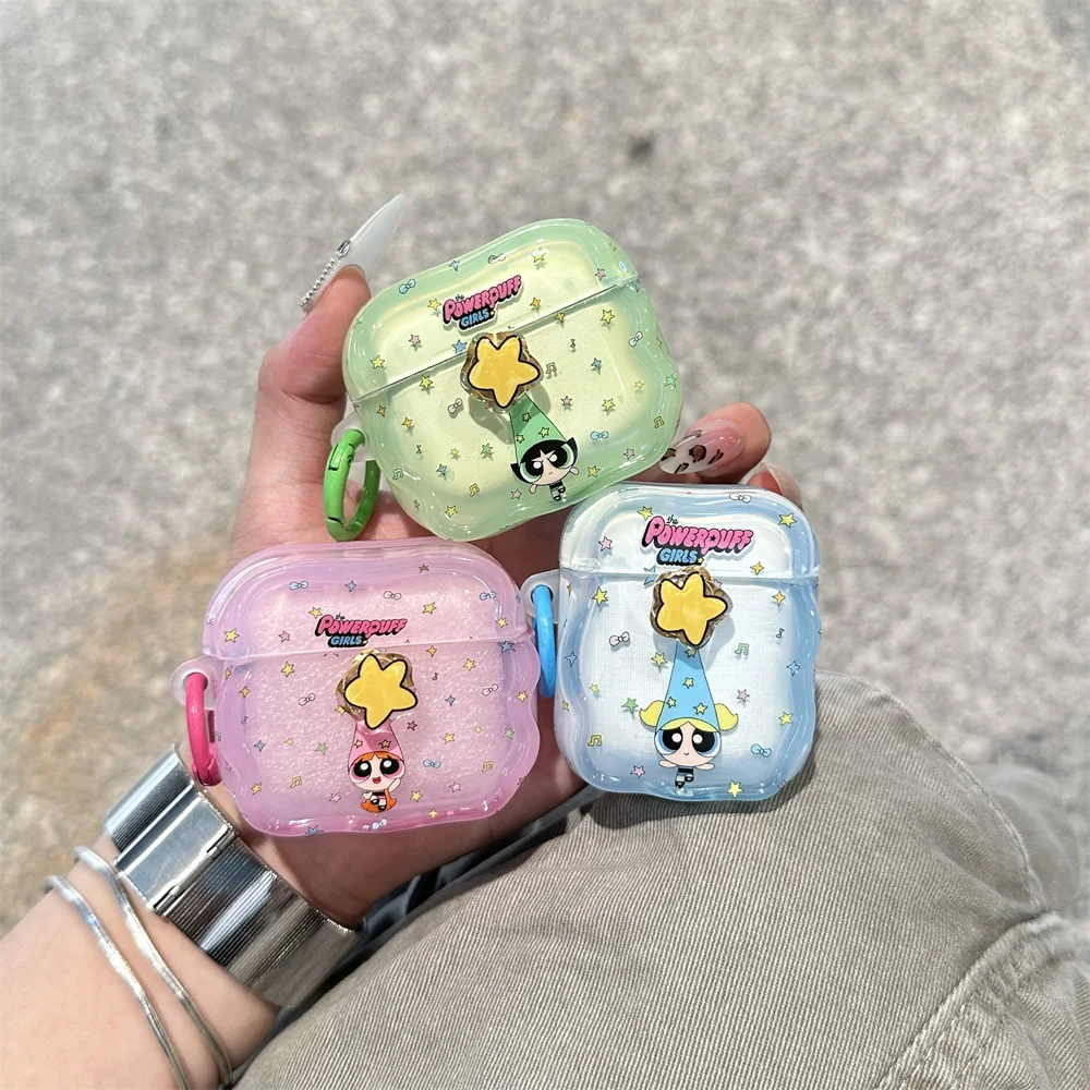 Korean INS cute star cartoon headphone shockproof cover for Apple Airpods 4 3 Pro 2 4 Fundas silicone earphone protective cover
Korean INS cute star cartoon headphone shockproof cover for Apple Airpods 4 3 Pro 2 4 Fundas silicone earphone protective cover