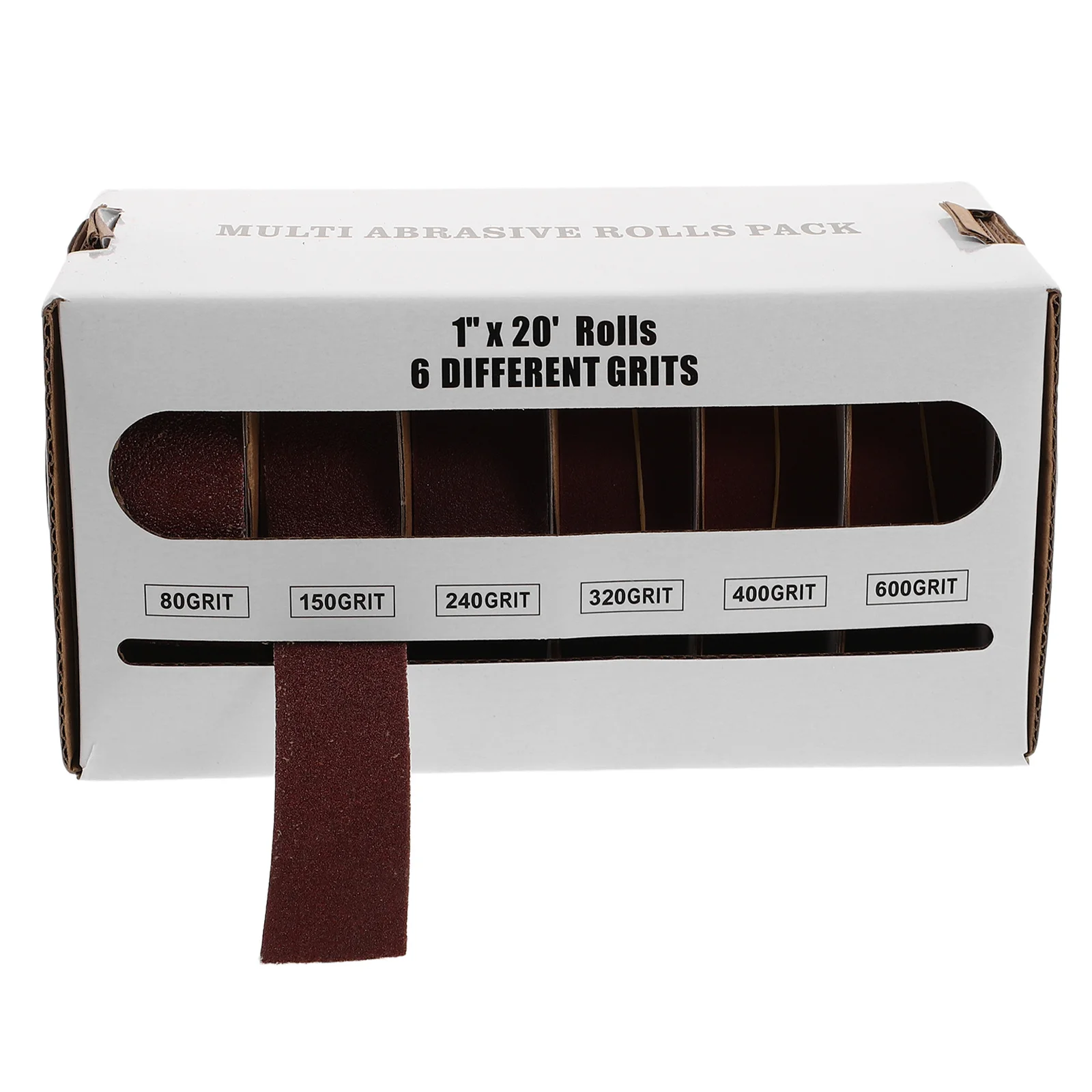 6pcs Belt Roll Box Abrasive Sandpaper For Glass Dry Sanding Projects Finger Sander Tool Fine Grit Sanding Cloth
6pcs Belt Roll Box Abrasive Sandpaper For Glass Dry Sanding Projects Finger Sander Tool Fine Grit Sanding Cloth