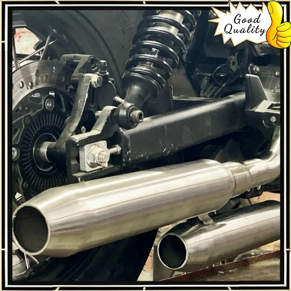 Quality For KEEWAY V-CRUISE 125 V KEEWAY 302C KEEWAY BD 300 dual-outlet HA exhaust pipe bass thick horseshoe sound removable
Quality For KEEWAY V-CRUISE 125 V KEEWAY 302C KEEWAY BD 300 dual-outlet HA exhaust pipe bass thick horseshoe sound removable