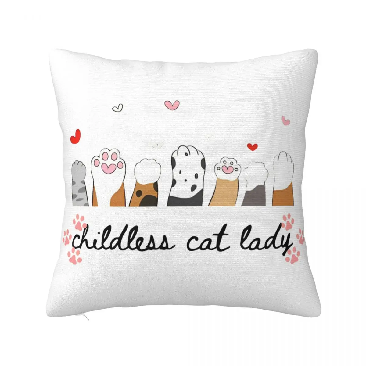 Childless Cat Lady Pillowcase Printed Polyester Cushion Cover Gift Pillow Case Cover Home Zipper 45X45cm
Childless Cat Lady Pillowcase Printed Polyester Cushion Cover Gift Pillow Case Cover Home Zipper 45X45cm