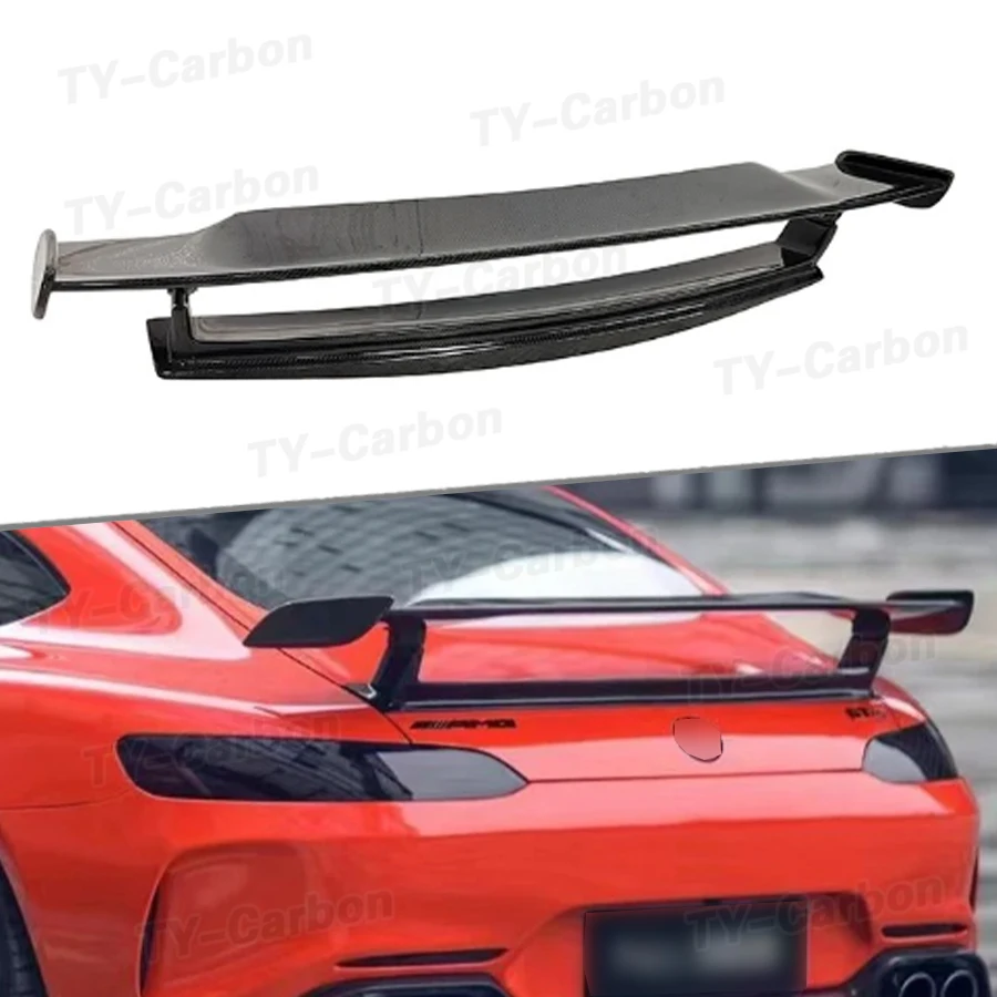 Real Carbon Fiber GT Style Rear Trunk Spoiler Wing for Benz AMG GT GTS GTR C190 Coupe 2015-2019 Rear Boot Spoiler Car FRP
Real Carbon Fiber GT Style Rear Trunk Spoiler Wing for Benz AMG GT GTS GTR C190 Coupe 2015-2019 Rear Boot Spoiler Car FRP