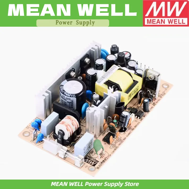 MEAN WELL PT-45C 43.5W Triple Output Switching Power Supply PT-45 5V/3A 15V/1.6A -15V/0.3A
MEAN WELL PT-45C 43.5W Triple Output Switching Power Supply PT-45 5V/3A 15V/1.6A -15V/0.3A