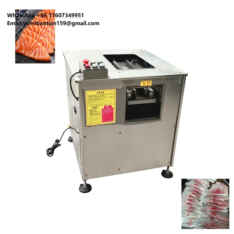 Seafood Processing Fishery Industry Fish Meat Cutter Oblique Fillet Fish Cutting Machine Fish Filleting Slicer Machine for Sale
Seafood Processing Fishery Industry Fish Meat Cutter Oblique Fillet Fish Cutting Machine Fish Filleting Slicer Machine for Sale