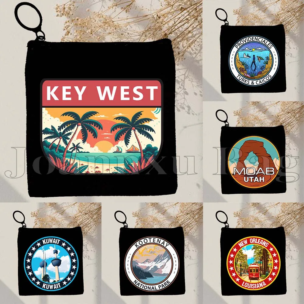 Crete Greece Fuji Rocky Mountain Zion Pigeon Hawaii Kuwait Jaipur New Orleans Key West Coin Purse Key Case Card Bag Wallet Pouch
Crete Greece Fuji Rocky Mountain Zion Pigeon Hawaii Kuwait Jaipur New Orleans Key West Coin Purse Key Case Card Bag Wallet Pouch