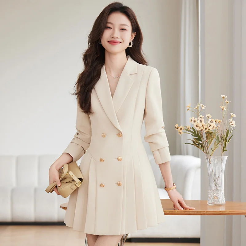High Sense Dress Professional Formal Occasions Suit Skirt Work Clothes Temperament Female Spring and Autumn Front Desk Reception
High Sense Dress Professional Formal Occasions Suit Skirt Work Clothes Temperament Female Spring and Autumn Front Desk Reception