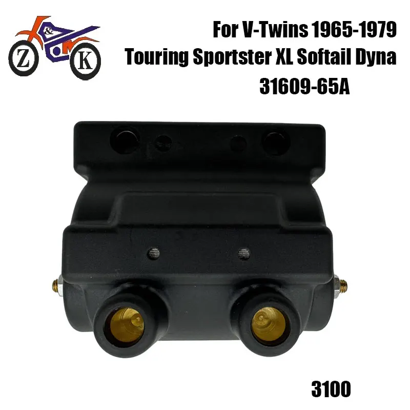 Катушка зажигания мотоцикла подходит для V-Twins 1965-1979 Touring Sportster XL Softail Dyna Dual Fire Twin Power Ignition 31609-65A
Катушка зажигания мотоцикла подходит для V-Twins 1965-1979 Touring Sportster XL Softail Dyna Dual Fire Twin Power Ignition 31609-65A