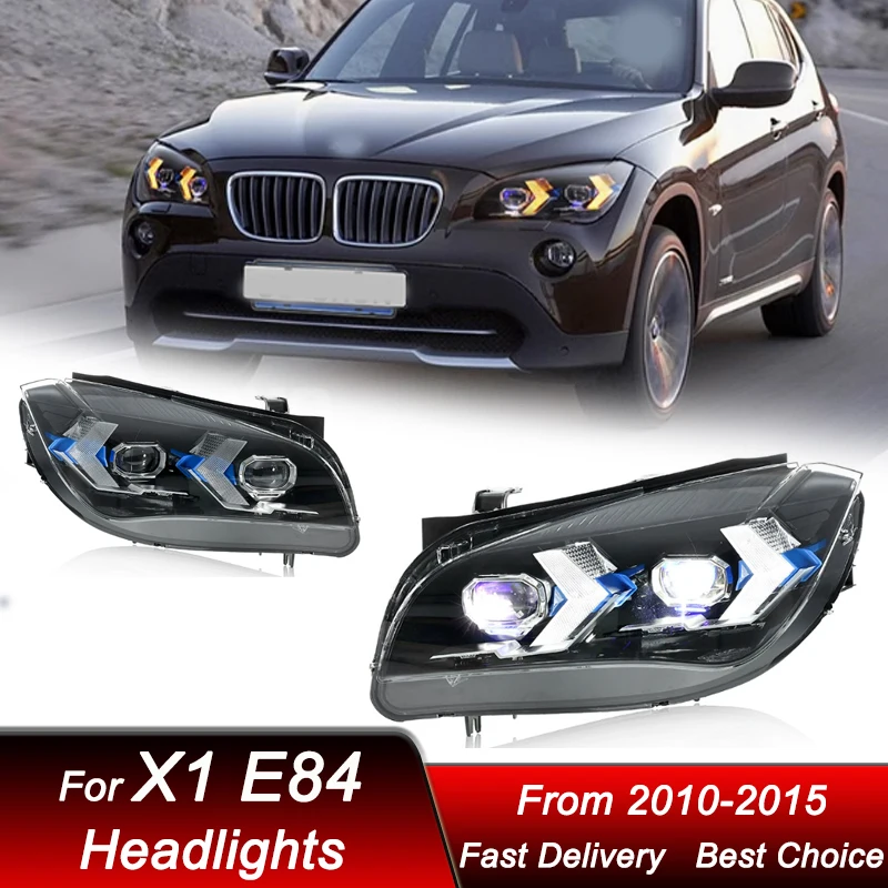 Pop Car Styling Headlights For BMW X1 E84 2010-2015 New Style Full LED Headlamp Assembly Upgrade Projector Lens Accessories Kit 
Pop Car Styling Headlights For BMW X1 E84 2010-2015 New Style Full LED Headlamp Assembly Upgrade Projector Lens Accessories Kit
