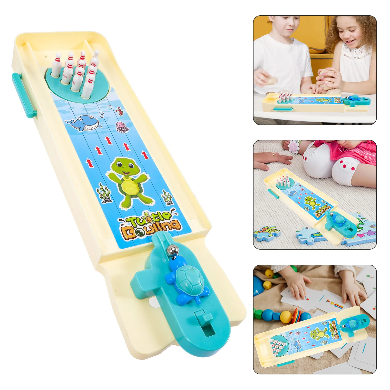 1Set Tabletop Bowling Game for Kids Mini Indoor Set Fun Family Activity Educational Playtime Gift for Children Aged 3-8 Years
1Set Tabletop Bowling Game for Kids Mini Indoor Set Fun Family Activity Educational Playtime Gift for Children Aged 3-8 Years