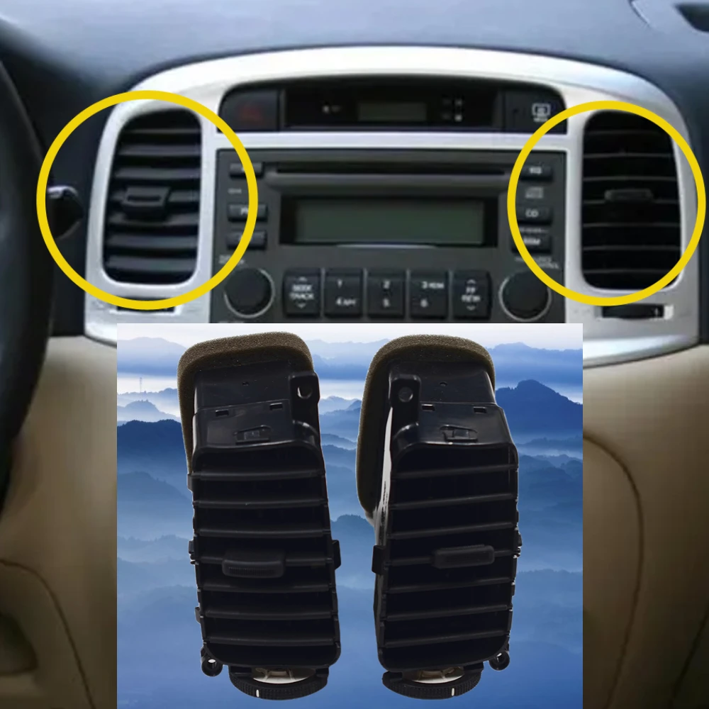 Car Interior Front Dash Center Console A/C Air Vent Outlet Conditioning Installation Nozzle For Hyundai Accent VERNA
Car Interior Front Dash Center Console A/C Air Vent Outlet Conditioning Installation Nozzle For Hyundai Accent VERNA