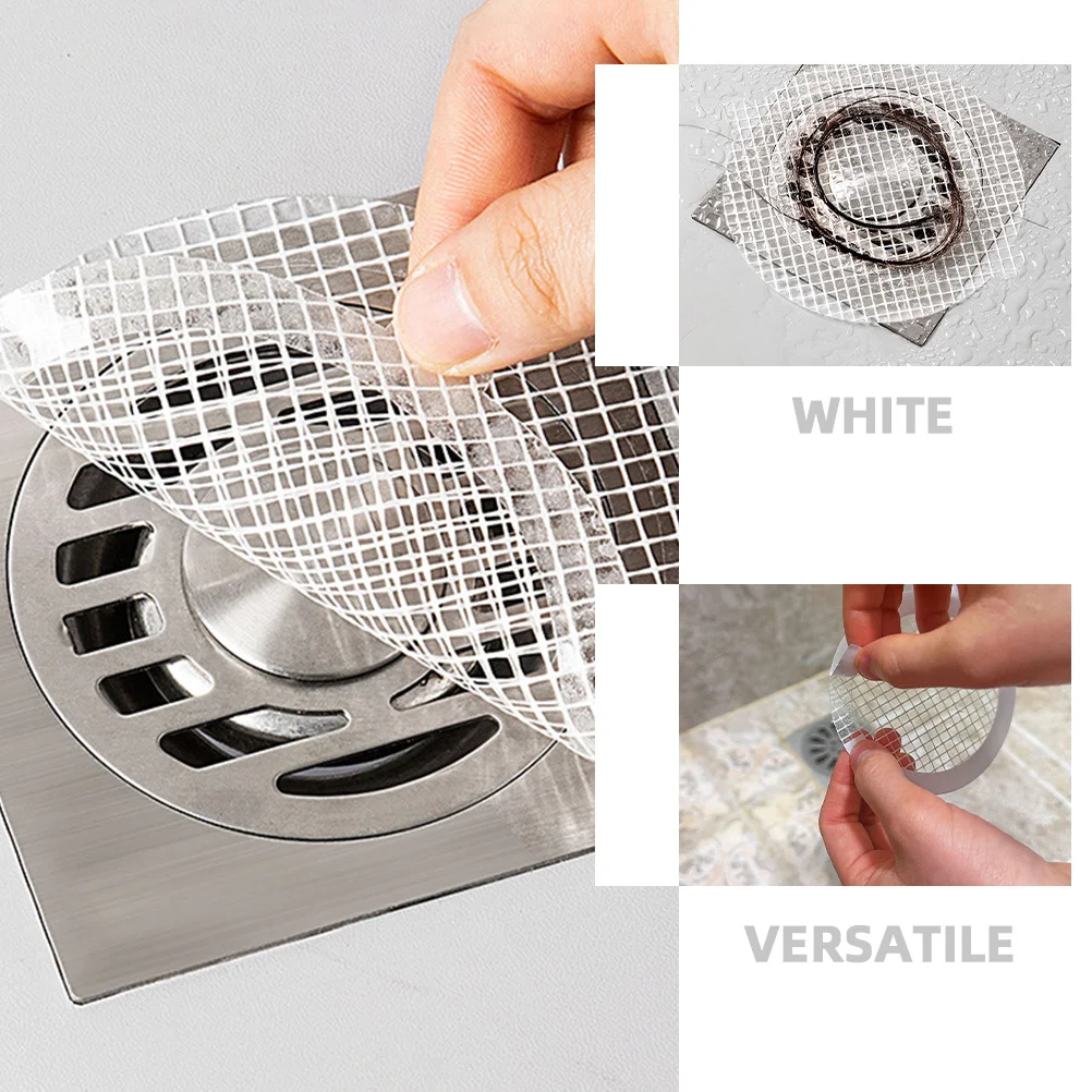 28Pcs Disposable Shower Drain Cover Hair Catcher Stickers Round Mesh Drain Trap Bathroom Kitchen Sink Strainer 
28Pcs Disposable Shower Drain Cover Hair Catcher Stickers Round Mesh Drain Trap Bathroom Kitchen Sink Strainer