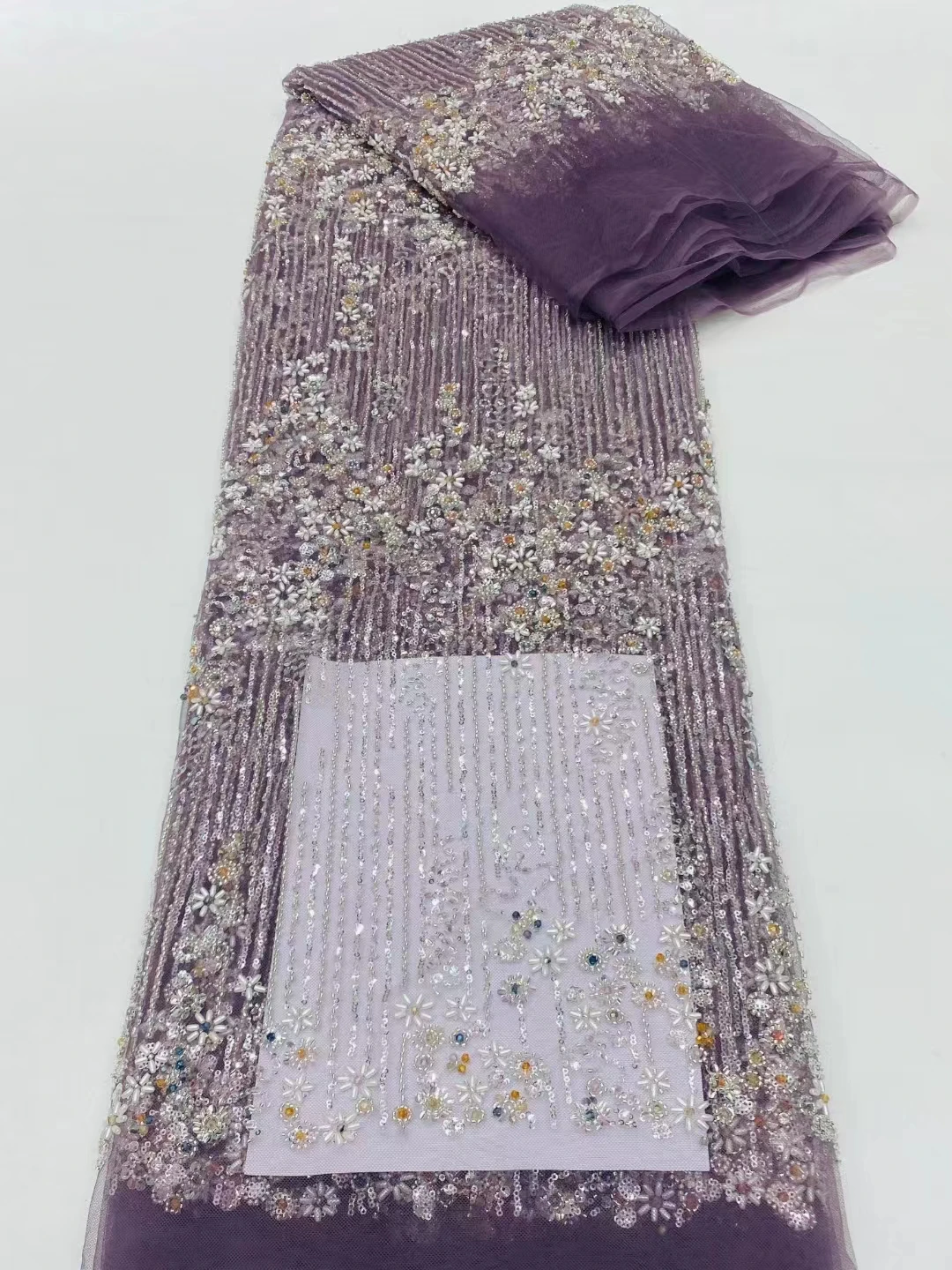 Beautiful Beaded Embroidery African Fabric Beads Embroidery Flannel Fabric For Evening Dresses Wedding Dress Party
Beautiful Beaded Embroidery African Fabric Beads Embroidery Flannel Fabric For Evening Dresses Wedding Dress Party
