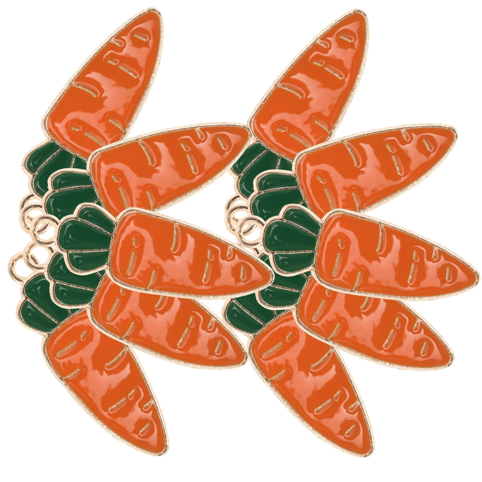 50Pcs Alloy Carrot Charm Pendant for DIY Jewelry Crafting Projects Easter Theme Accessories Crafts Carving Ornament Decor
50Pcs Alloy Carrot Charm Pendant for DIY Jewelry Crafting Projects Easter Theme Accessories Crafts Carving Ornament Decor